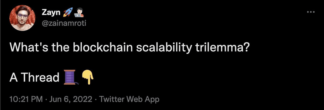 Blockchain Scalability Trilemma